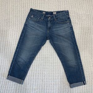 AG Piper Crop Slouchy Slim Crop Jeans 28R
